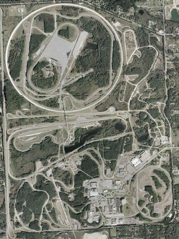 General Motors Proving Grounds - Aerial Photo